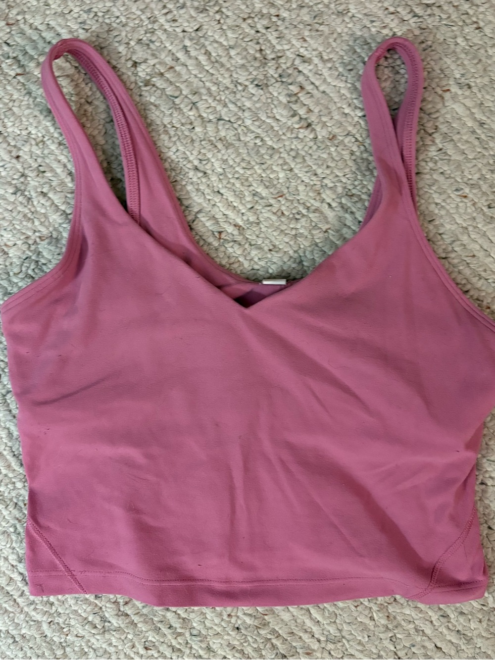Mauve Pink lululemon Align tank top
